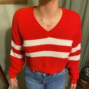 Forever 21, Red and white sweater